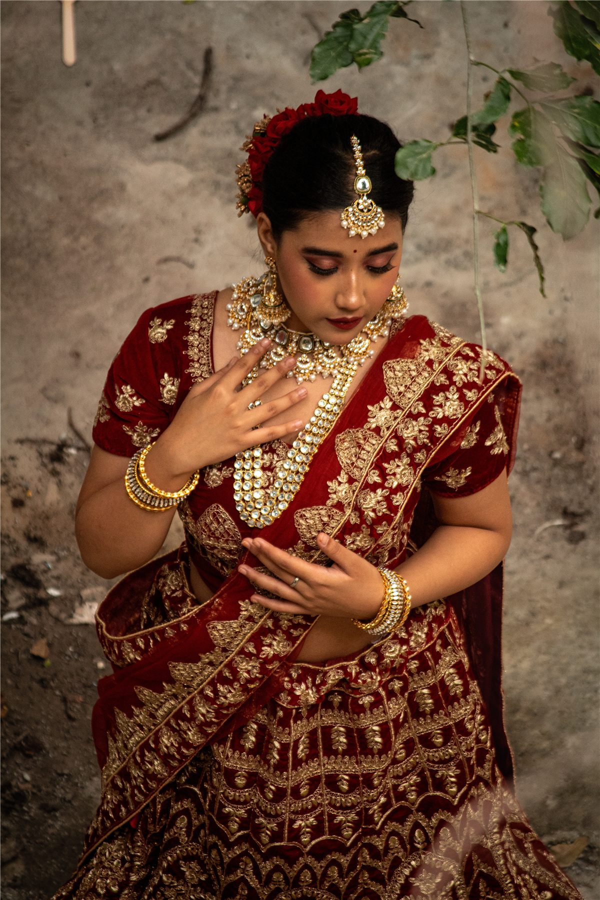Bridal lehenga makeover
